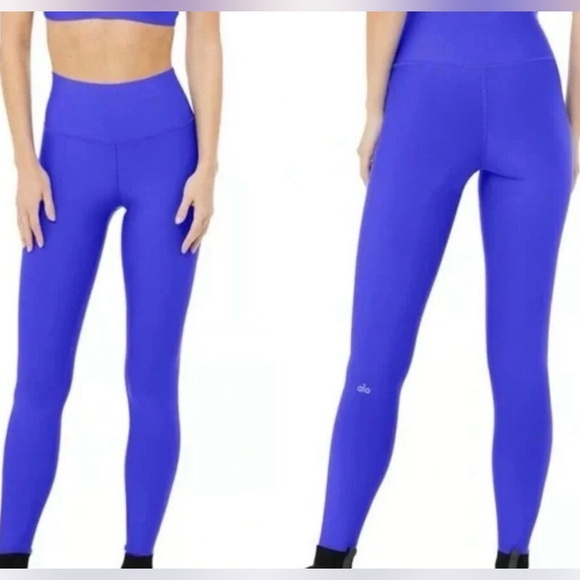 ALO Yoga Pants - ALO Yoga Women's Vibrant Blue Leggings